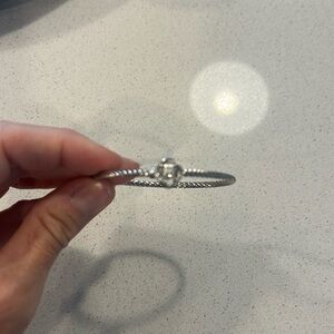 David Yurman page diamond infinity bracelet. Orig $495.